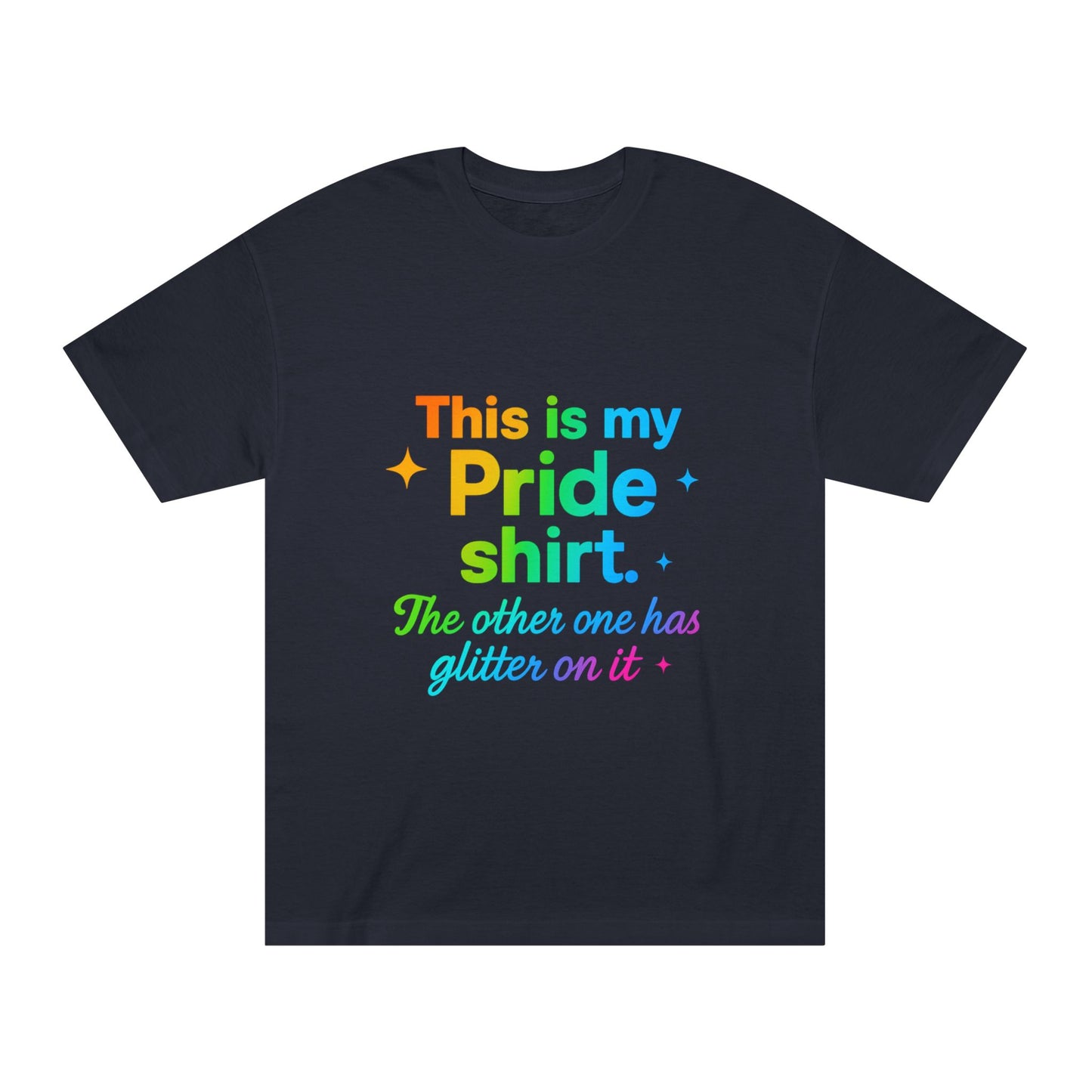 Pride Celebration Unisex Tee, LGBTQ+ Pride Shirt, Rainbow Graphic T-Shirt, Gift for Pride Month, Fun Casual Wear