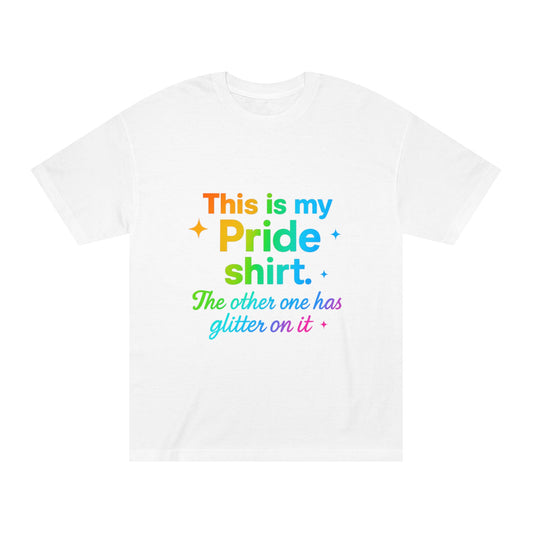 Pride Celebration Unisex Tee, LGBTQ+ Pride Shirt, Rainbow Graphic T-Shirt, Gift for Pride Month, Fun Casual Wear